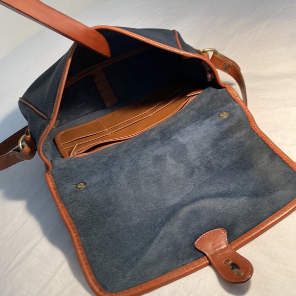 Dooney & Bourke carrier bag blue pebbled leather - Picture 5 of 16